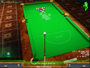 Бесплатный бильярд 2008 screenshot