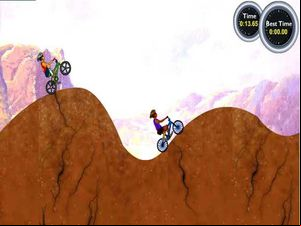 Приключения BMX screenshot